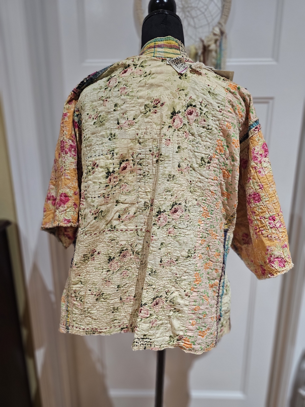 Magnolia Pearl Patchwork Dekker Kimono, REVERSIBLE - NWT - Picture 7 of 16